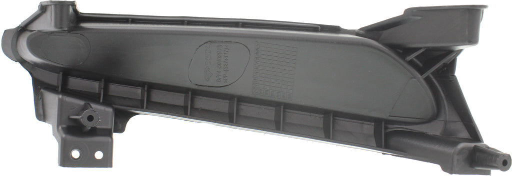 MAZDA 3 10-11 FRONT BUMPER GRILLE LH, Textured Black, Manual Trans, 2.0/2.5L Eng.