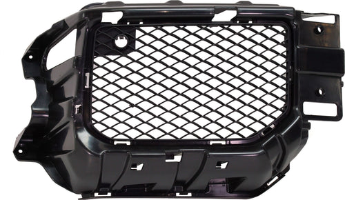 G-CLASS 13-18 FRONT BUMPER GRILLE RH, Frame Cover, Outer, Txtd Black, (G63/G65 13-18)/(G550 16-18)