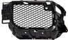 G-CLASS 13-18 FRONT BUMPER GRILLE LH, Frame Cover, Outer, Txtd Black, (G63/G65 13-18)/(G550 16-18)