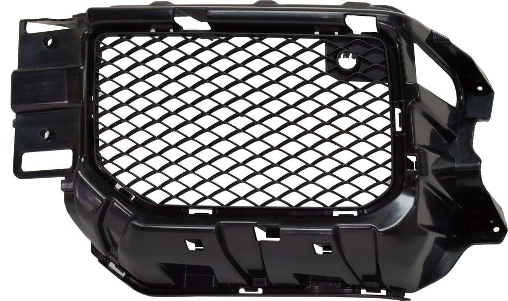 G-CLASS 13-18 FRONT BUMPER GRILLE LH, Frame Cover, Outer, Txtd Black, (G63/G65 13-18)/(G550 16-18)