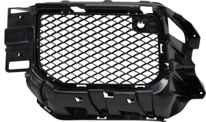 G-CLASS 13-18 FRONT BUMPER GRILLE LH, Frame Cover, Outer, Txtd Black, (G63/G65 13-18)/(G550 16-18)