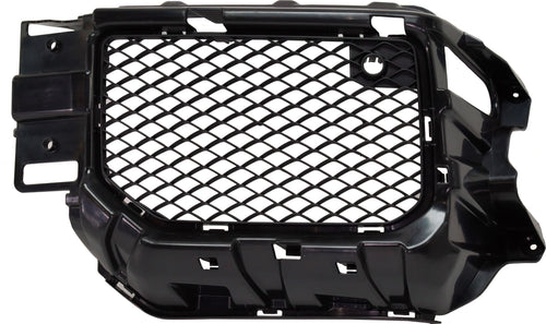 G-CLASS 13-18 FRONT BUMPER GRILLE LH, Frame Cover, Outer, Txtd Black, (G63/G65 13-18)/(G550 16-18)