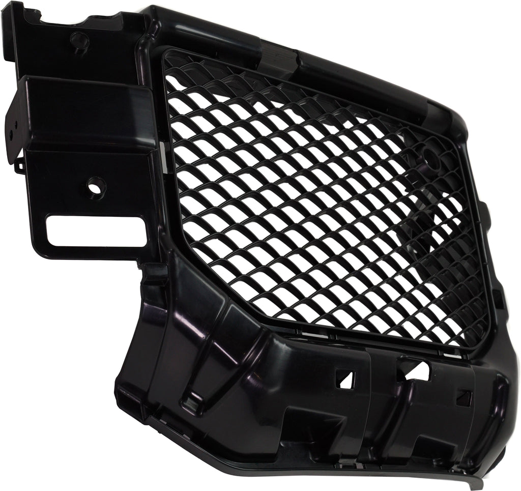 G-CLASS 13-18 FRONT BUMPER GRILLE LH, Frame Cover, Outer, Txtd Black, (G63/G65 13-18)/(G550 16-18)