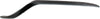 E63 14-16 FRONT BUMPER MOLDING RH, Outer, Lower, w/ Night Package, Sedan/Wagon