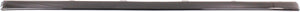 E63 14-16 FRONT BUMPER MOLDING, Center, Lower, w/ Night Package, Sedan/Wagon