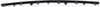 E63 14-16 FRONT BUMPER MOLDING, Center, Lower, w/ Night Package, Sedan/Wagon