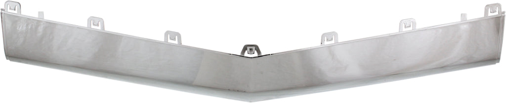 E-CLASS 14-17 FRONT BUMPER MOLDING, Center, Chrome, w/ AMG Styling Package, w/o Night Package, Convertible/Coupe