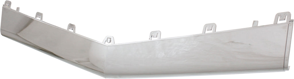 E-CLASS 14-17 FRONT BUMPER MOLDING, Center, Chrome, w/ AMG Styling Package, w/o Night Package, Convertible/Coupe