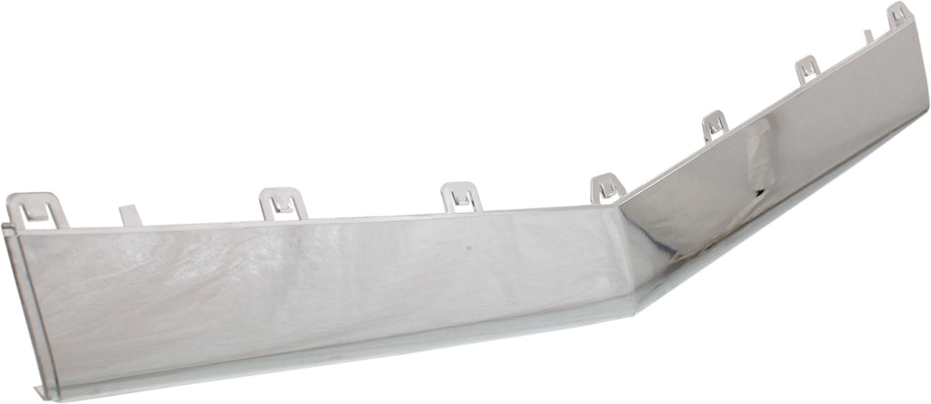 E-CLASS 14-17 FRONT BUMPER MOLDING, Center, Chrome, w/ AMG Styling Package, w/o Night Package, Convertible/Coupe
