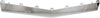 E-CLASS 14-17 FRONT BUMPER MOLDING, Center, Chrome, w/ AMG Styling Package, w/o Night Package, Convertible/Coupe