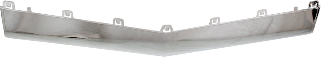 E-CLASS 14-17 FRONT BUMPER MOLDING, Center, Chrome, w/ AMG Styling Package, w/o Night Package, Convertible/Coupe