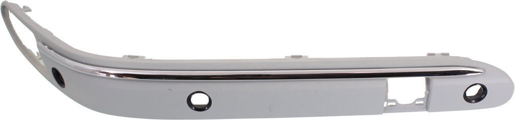 C-CLASS 01-07 FRONT BUMPER MOLDING RH, Strip, Impact Outer, w/ Chrome Mldg., w/ Sensor Hole, Classic