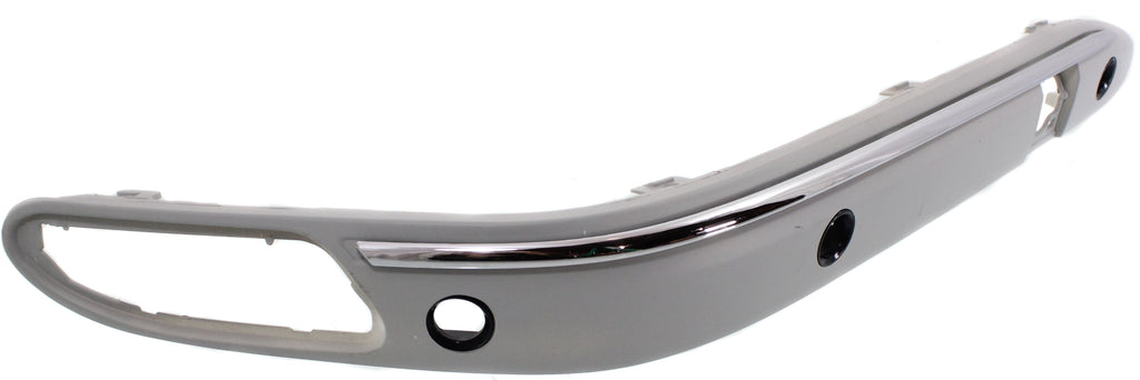 C-CLASS 01-07 FRONT BUMPER MOLDING RH, Strip, Impact Outer, w/ Chrome Mldg., w/ Sensor Hole, Classic