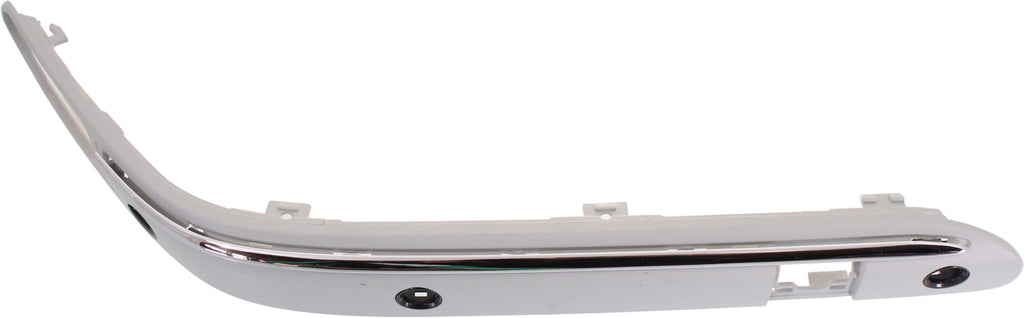 C-CLASS 01-07 FRONT BUMPER MOLDING RH, Strip, Impact Outer, w/ Chrome Mldg., w/ Sensor Hole, Classic