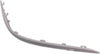 C-CLASS 02-05 FRONT BUMPER MOLDING RH, Black, w/o Parktroninc, Coupe, (203) Chassis