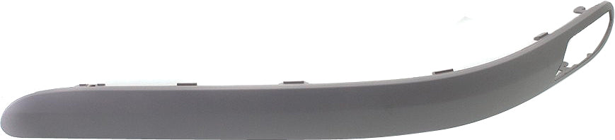 C-CLASS 02-05 FRONT BUMPER MOLDING LH, Black, w/o Parktroninc, Coupe, (203) Chassis