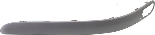 C-CLASS 02-05 FRONT BUMPER MOLDING LH, Black, w/o Parktroninc, Coupe, (203) Chassis