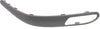 C-CLASS 02-05 FRONT BUMPER MOLDING LH, Black, w/o Parktroninc, Coupe, (203) Chassis