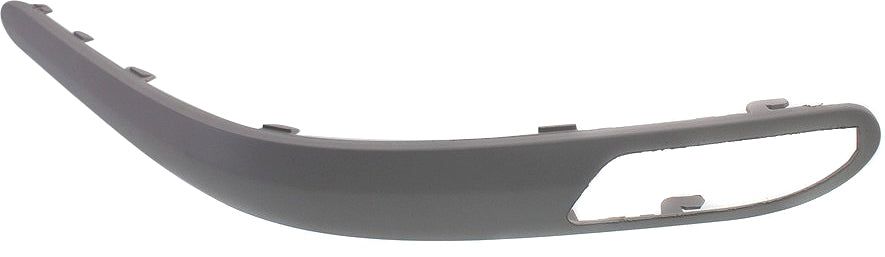 C-CLASS 02-05 FRONT BUMPER MOLDING LH, Black, w/o Parktroninc, Coupe, (203) Chassis