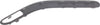 C-CLASS 02-05 FRONT BUMPER MOLDING LH, Black, w/o Parktroninc, Coupe, (203) Chassis