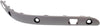 C-CLASS 02-05 FRONT BUMPER MOLDING RH, Black, w/ Parktronic, Coupe, (203) Chassis
