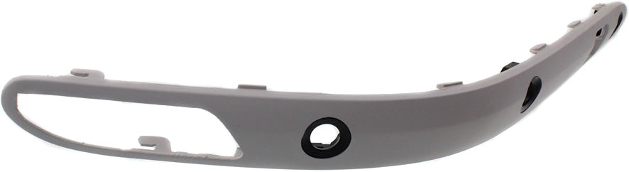 C-CLASS 02-05 FRONT BUMPER MOLDING RH, Black, w/ Parktronic, Coupe, (203) Chassis