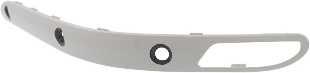 C-CLASS 02-05 FRONT BUMPER MOLDING LH, Black, w/ Parktronic, Coupe, (203) Chassis