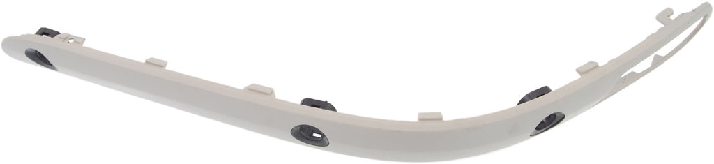C-CLASS 02-05 FRONT BUMPER MOLDING LH, Black, w/ Parktronic, Coupe, (203) Chassis