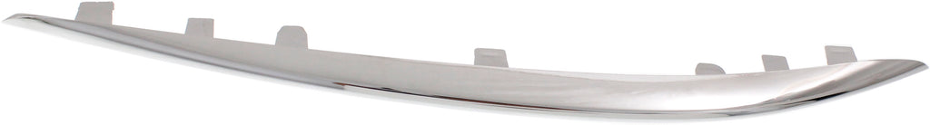 C300 15-18 FRONT BUMPER MOLDING RH, Upper, Chrome, w/o AMG Styling Package and Luxury Package, Sedan