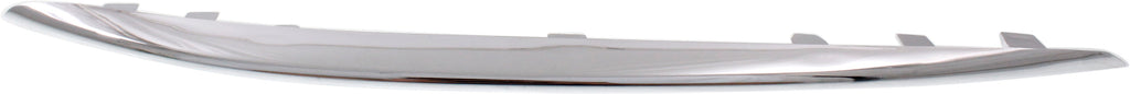C300 15-18 FRONT BUMPER MOLDING LH, Upper, Chrome, w/o AMG Styling Package and Luxury Package, Sedan