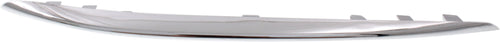 C300 15-18 FRONT BUMPER MOLDING LH, Upper, Chrome, w/o AMG Styling Package and Luxury Package, Sedan
