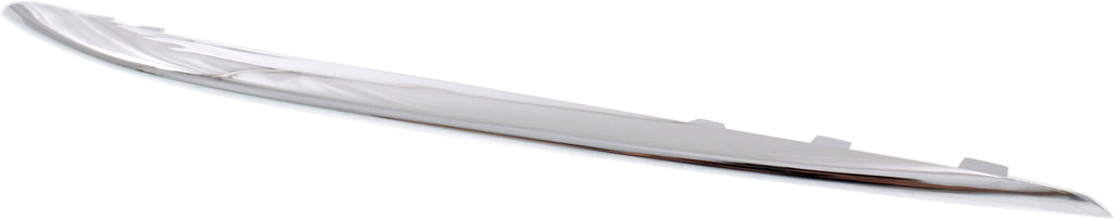 C300 15-18 FRONT BUMPER MOLDING LH, Upper, Chrome, w/o AMG Styling Package and Luxury Package, Sedan