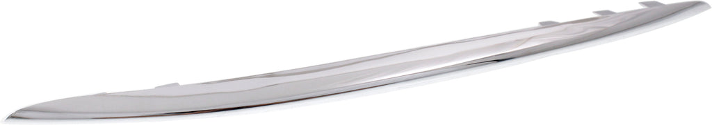 C300 15-18 FRONT BUMPER MOLDING LH, Upper, Chrome, w/o AMG Styling Package and Luxury Package, Sedan