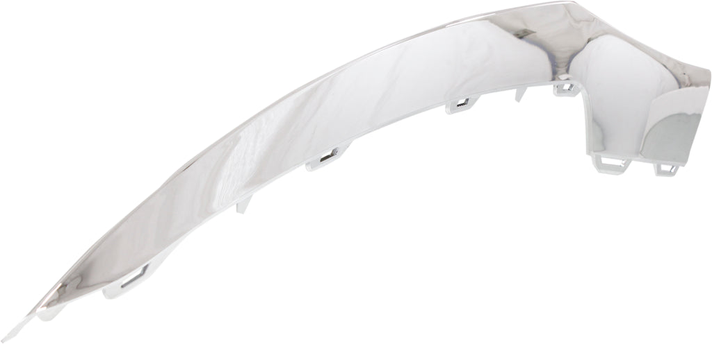 E-CLASS 14-17 FRONT BUMPER MOLDING LH, Chrome, w/ AMG Styling Package, w/o Night Package, Convertible/Coupe