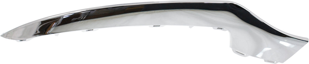 E-CLASS 14-17 FRONT BUMPER MOLDING LH, Chrome, w/ AMG Styling Package, w/o Night Package, Convertible/Coupe