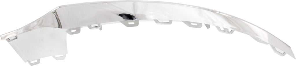 E-CLASS 14-17 FRONT BUMPER MOLDING LH, Chrome, w/ AMG Styling Package, w/o Night Package, Convertible/Coupe