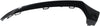 C-CLASS 15-18 FRONT BUMPER MOLDING LH, Primed, w/ AMG Styling Package and Night Package, (Exc. C63/C350), Cnv/Cpe/Sdn