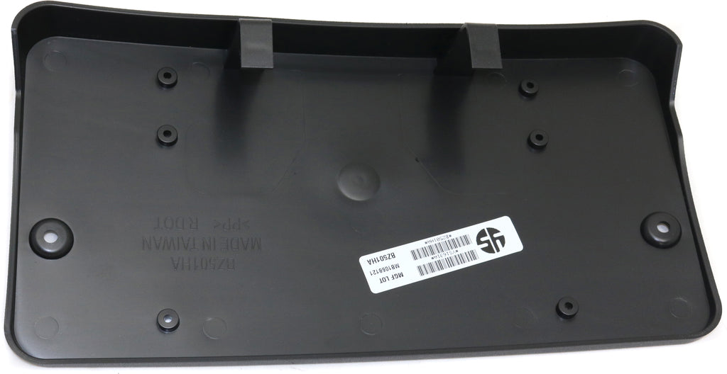 ML-CLASS 08-11 FRONT LICENSE PLATE BRACKET, Textured, w/o AMG Styling Pkg. and Sport Pkg., Expt ML63