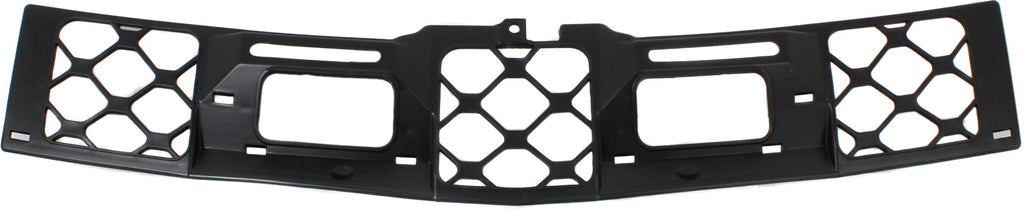 GL-CLASS 07-12 FRONT BUMPER GRILLE, Flap Cover, Textured Black, w/o Off Road Pkg