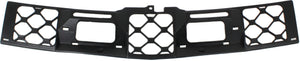 GL-CLASS 07-12 FRONT BUMPER GRILLE, Flap Cover, Textured Black, w/o Off Road Pkg