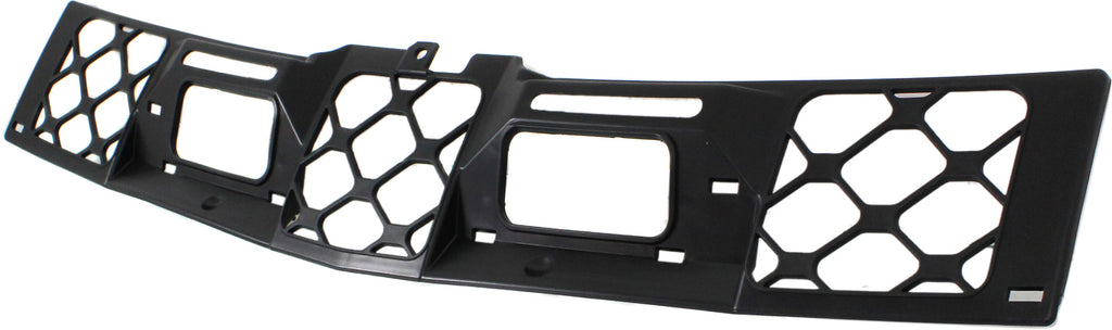 GL-CLASS 07-12 FRONT BUMPER GRILLE, Flap Cover, Textured Black, w/o Off Road Pkg