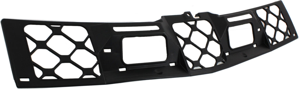 GL-CLASS 07-12 FRONT BUMPER GRILLE, Flap Cover, Textured Black, w/o Off Road Pkg