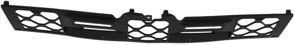 GL-CLASS 07-12 FRONT BUMPER GRILLE, Flap Cover, Textured Black, w/o Off Road Pkg