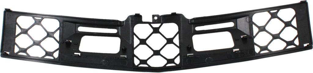 GL-CLASS 07-12 FRONT BUMPER GRILLE, Flap Cover, Textured Black, w/o Off Road Pkg