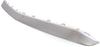 E63 14-16 FRONT BUMPER GRILLE MOLDING, Chrome, w/ Carbon Package