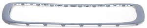 COOPER 11-15 FRONT BUMPER GRILLE MOLDING, Prmd, w/ Chr Pkg, w/o John Cooper Works Pkg, Base Model