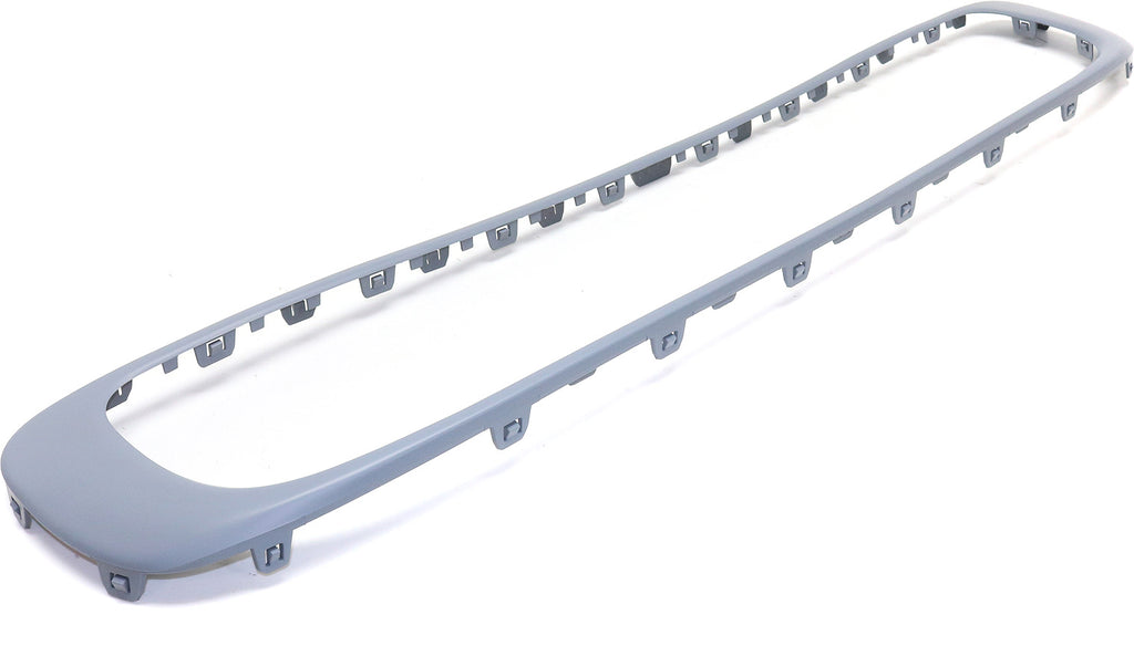 COOPER 11-15 FRONT BUMPER GRILLE MOLDING, Prmd, w/ Chr Pkg, w/o John Cooper Works Pkg, Base Model