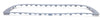 COOPER 11-15 FRONT BUMPER GRILLE MOLDING, Prmd, w/ Chr Pkg, w/o John Cooper Works Pkg, Base Model