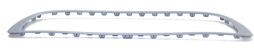 COOPER 11-15 FRONT BUMPER GRILLE MOLDING, Prmd, w/ Chr Pkg, w/o John Cooper Works Pkg, Base Model