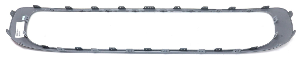 COOPER 11-15 FRONT BUMPER GRILLE MOLDING, Prmd, w/ Chr Pkg, w/o John Cooper Works Pkg, Base Model